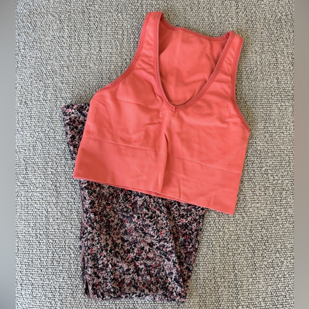 Athleta Top & Leggings Set